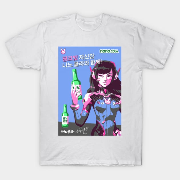 D.va Nano Cola T-Shirt by Genessis